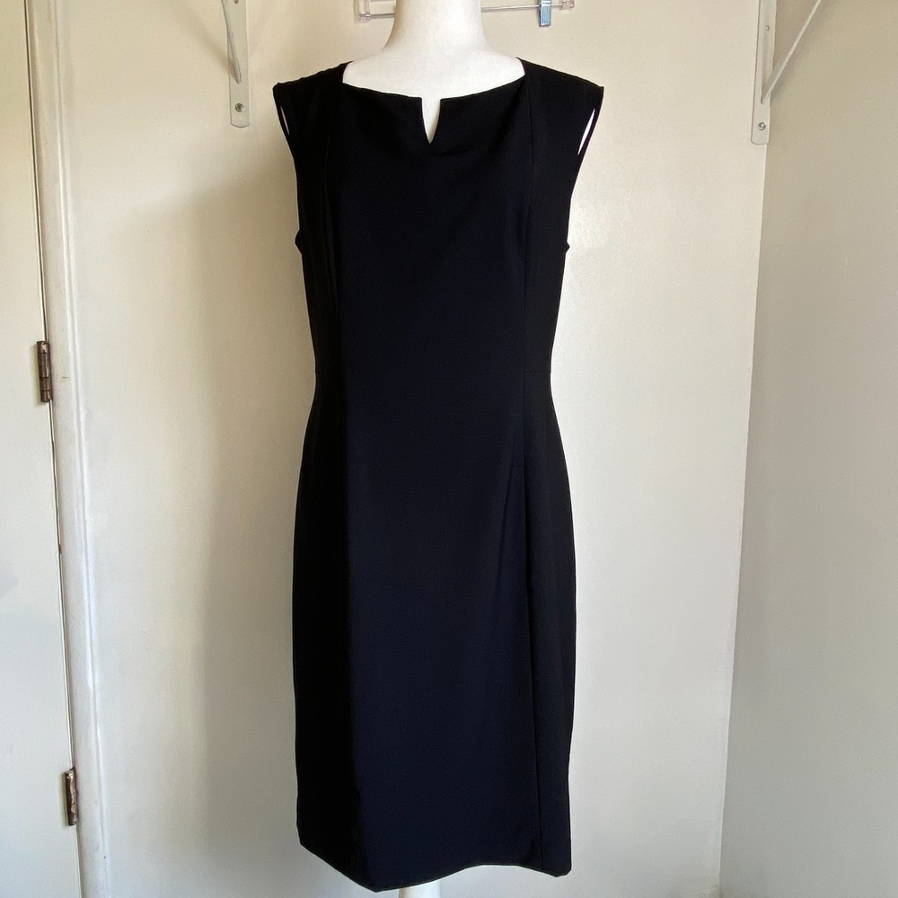 Talbots Black Wool Blend Dress - Size 8